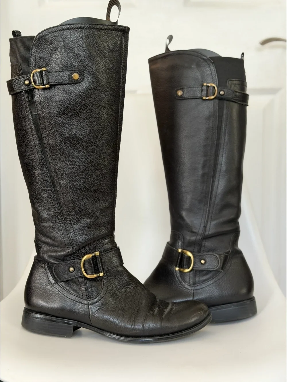 Naturalizer black knee high boots
